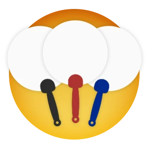 Plastic hand fans